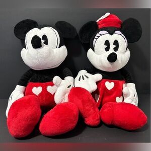 Disneys Mickey and Minnie Mouse Plush Stuffies